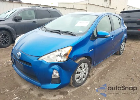 2013 Toyota Prius C One from USA, damaged, VIN JTDKDTB39D1037697